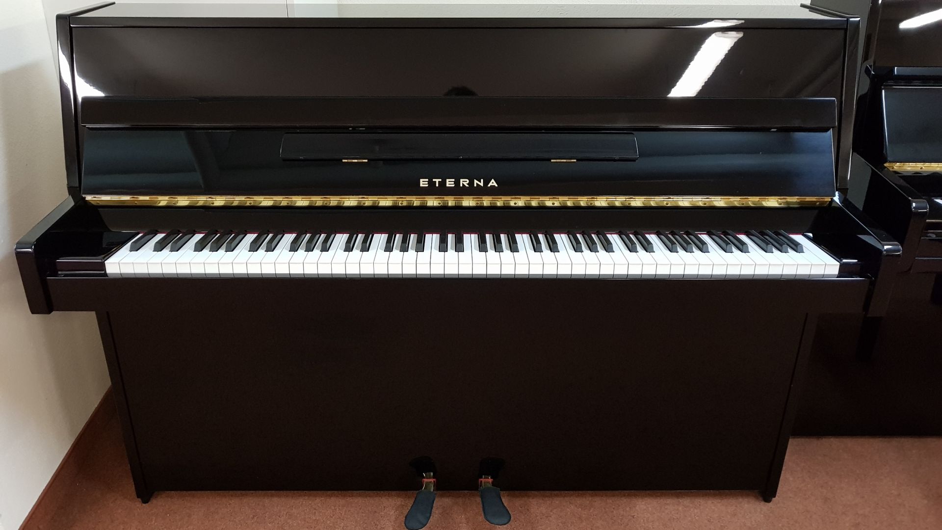 Eterna ER-10 von 1987 in Schwarz glänzend