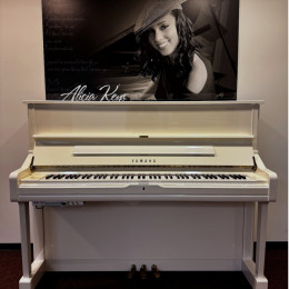 Yamaha Yamaha U1 Silent SH2 von 2015 in Weiß glänzend