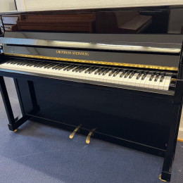 Grotrian-Steinweg 112 von 1994 in Schwarz glänzend