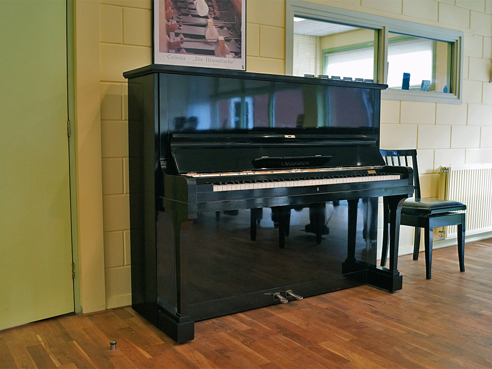 Bechstein 8 von 1940 in Schwarz glänzend