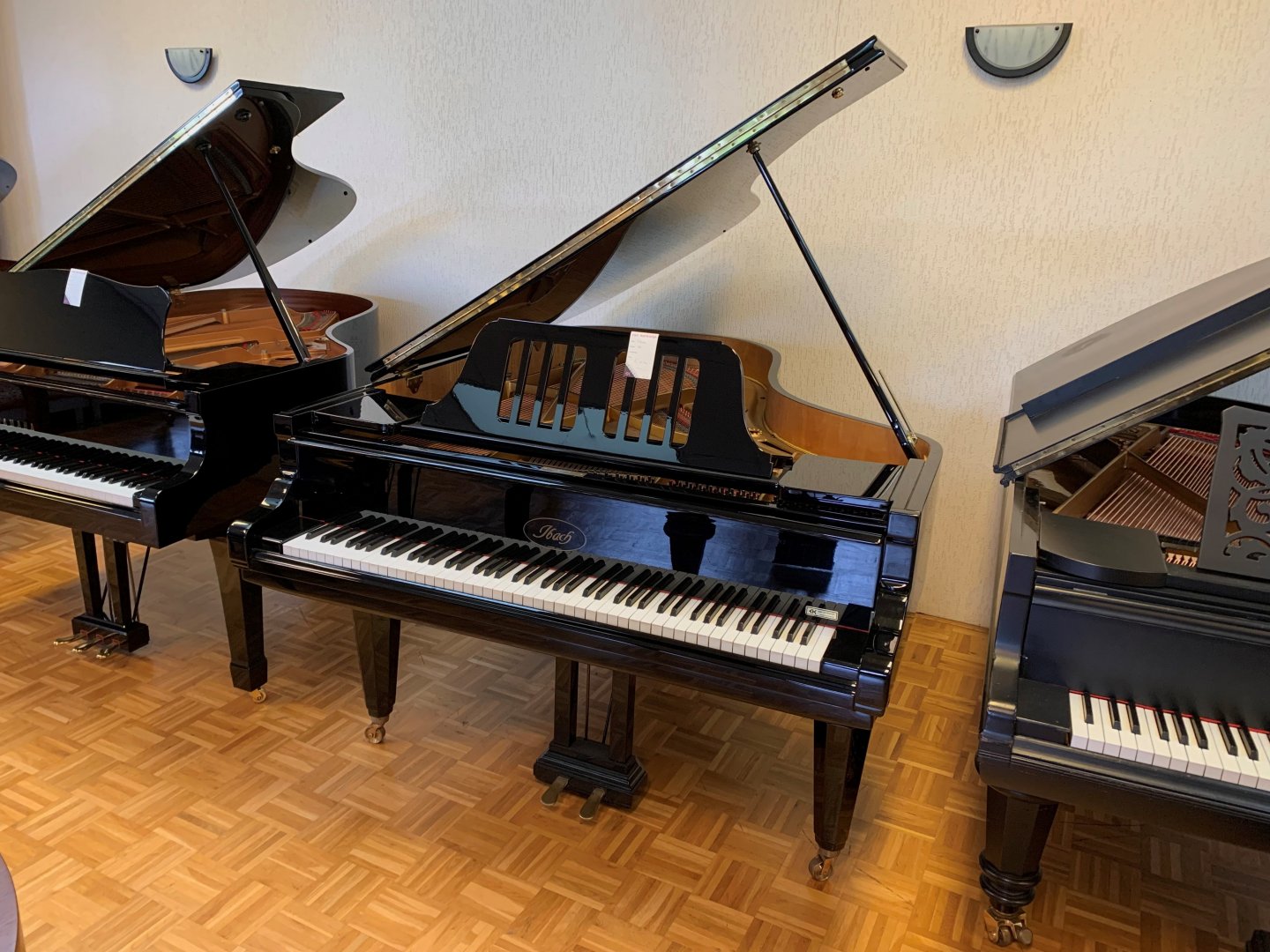 Ibach 180 von 1925 in Schwarz glänzend