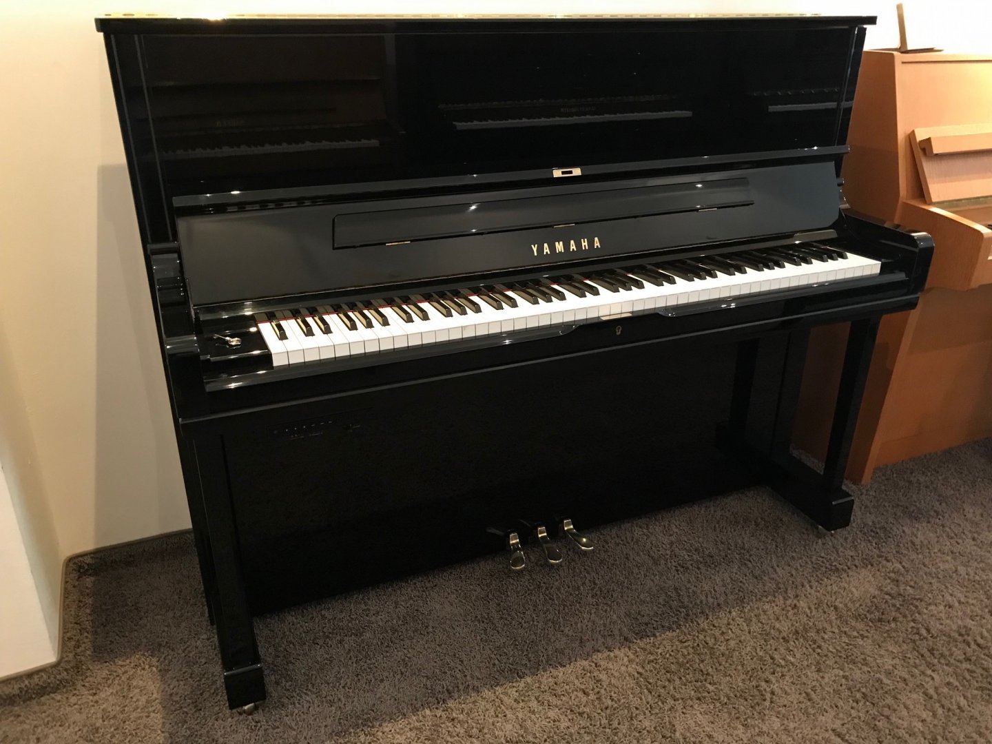 Yamaha YUS-1 Silent von 2014 in Schwarz glänzend