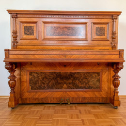 - Andere Marke - Scheel 135cm von 1895 in Wurzelnussbaum matt