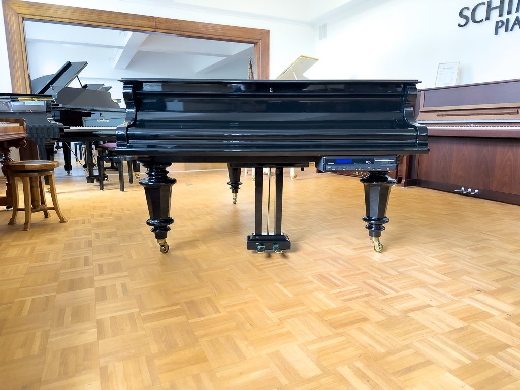 C. Bechstein 200cm von 1881 in Schwarz glänzend