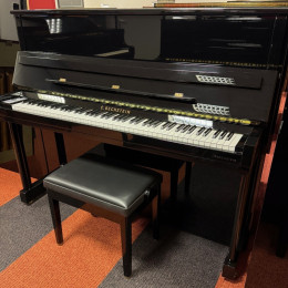 C. Bechstein C 124 von 2003 in Schwarz glänzend