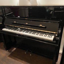 Grotrian-Steinweg G 132 Konzertklavier von 2019 in Schwarz glänzend