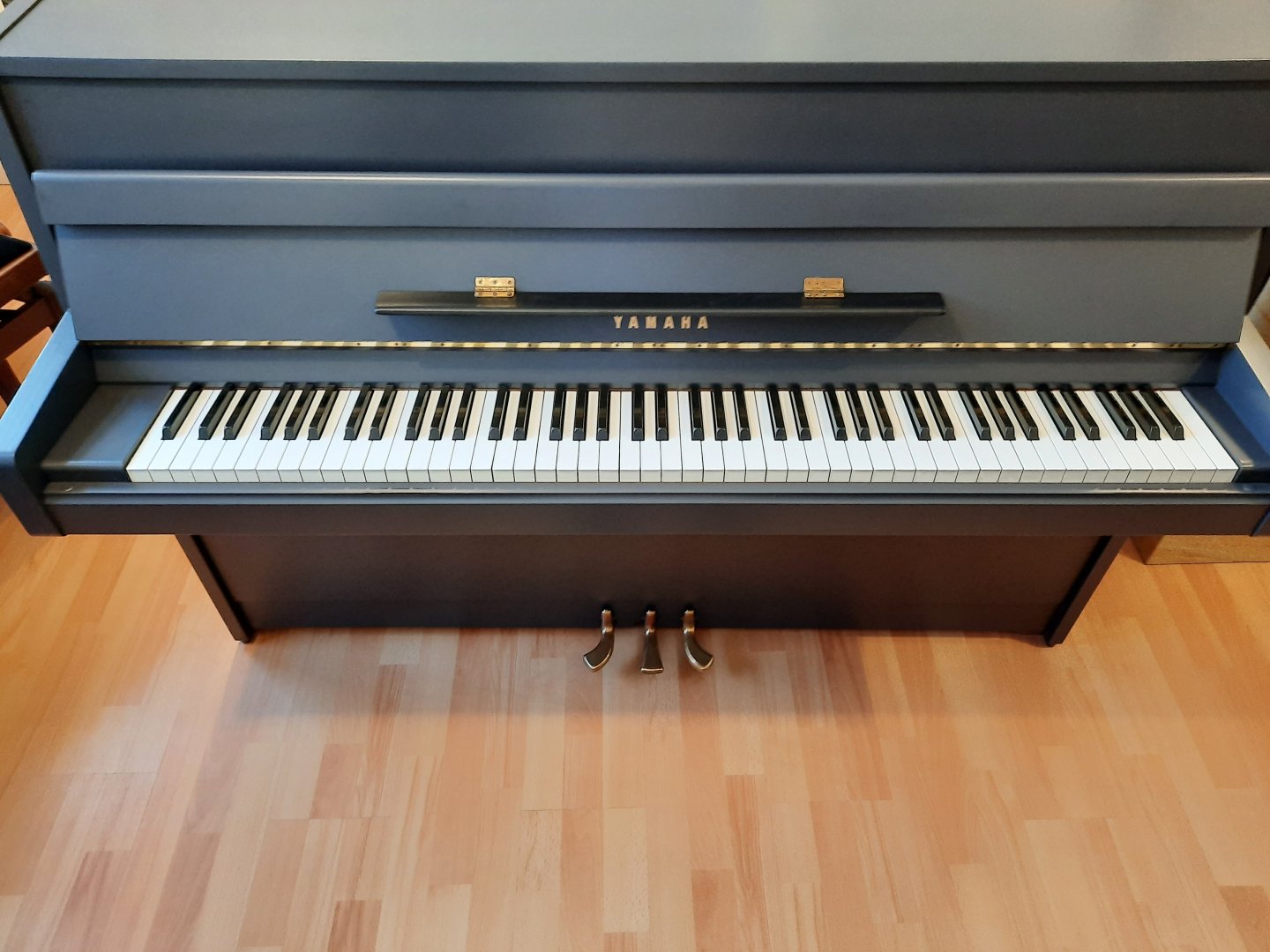 Yamaha 100 von 1971 in Sonderfarbe matt
