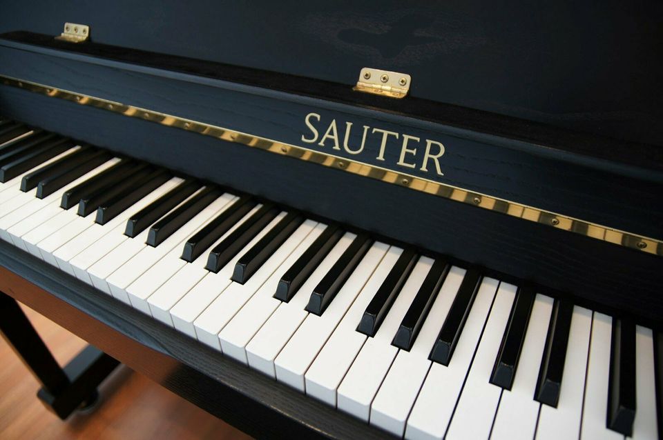 Sauter 116 von 2007 in Schwarz matt