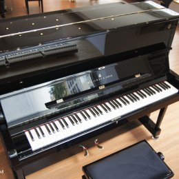 Steinway & Sons V-125 von 2014 in Schwarz glänzend