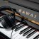 Kawai BS2A von 1985 in Schwarz glänzend