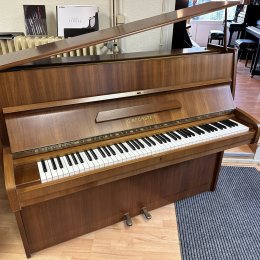 C. Bechstein 114 von 1978 in Nussbaum matt